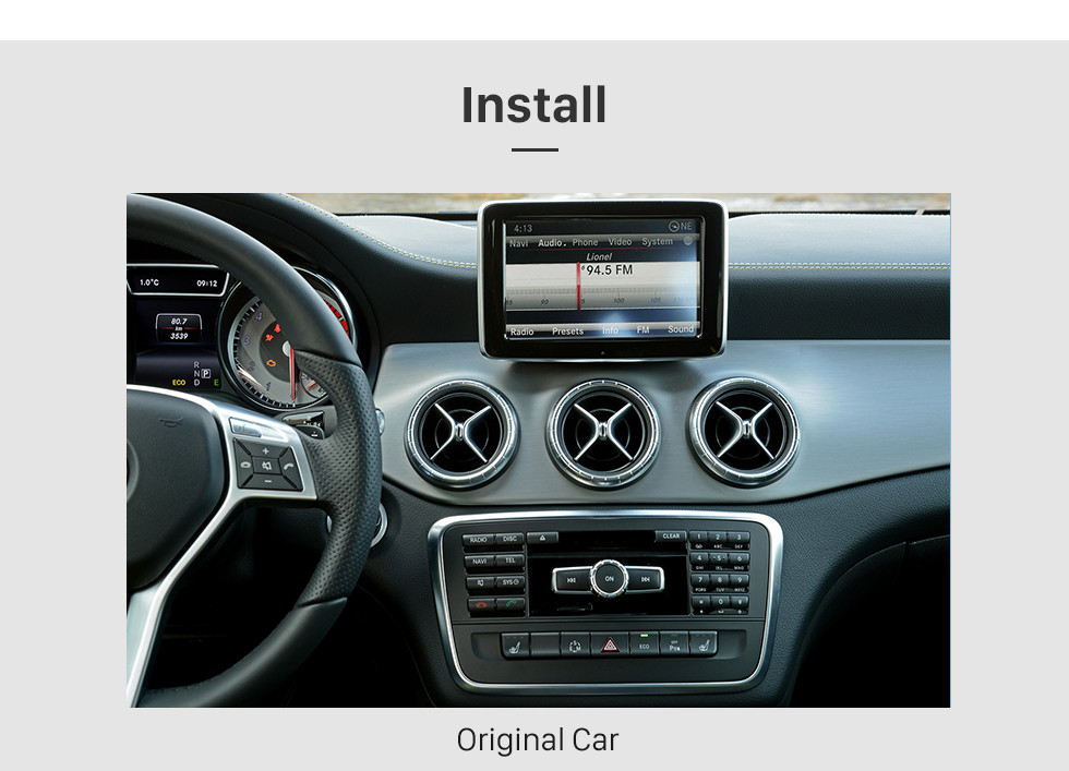 Seicane 8 inch 2013-2016 Mercedes-Benz GLA Class Android 9.0 HD 1024*600 Touchscreen GPS Navigation system WiFi steering wheel control HD 1080P Video Seicane 8 inch 2013-2016 Mercedes-Benz GLA Class Android 9.0 HD 1024*600 Touchscreen GPS Navigation system WiFi steering wheel control HD 1080P Video