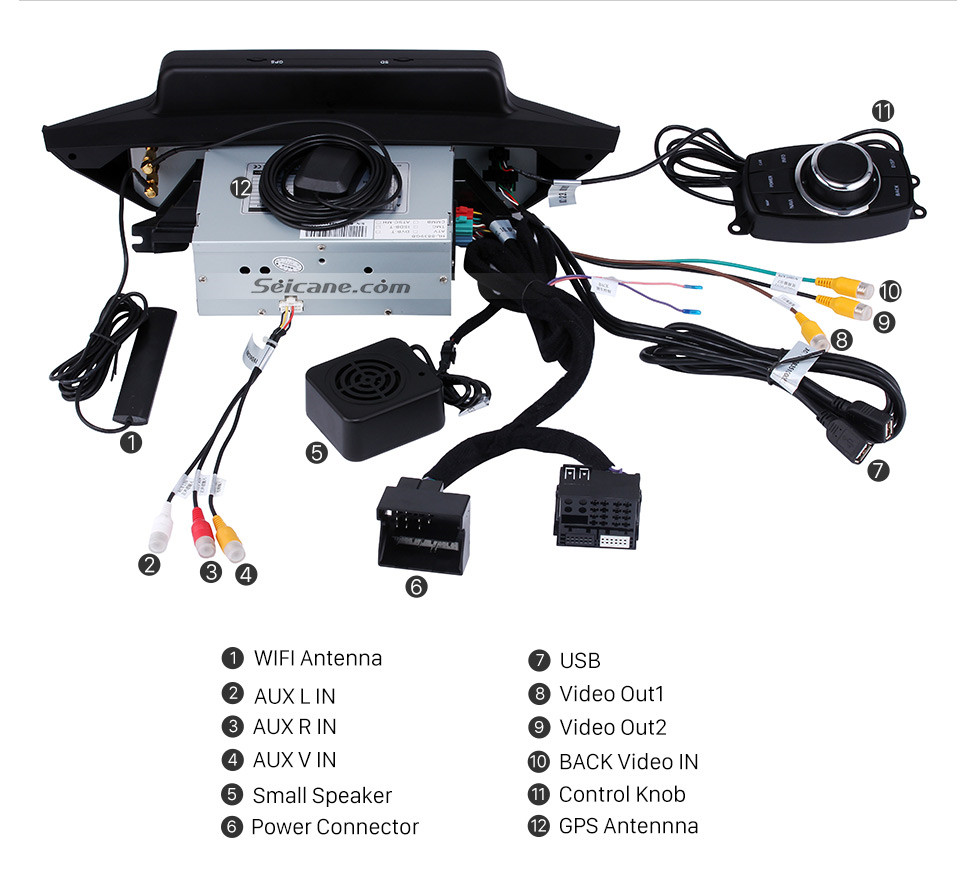 Seicane Android 9.0 2009-2013 BMW X1 E84 radio upgrade for 10.1 inch HD touchscreen autoradio GPS navigation mirror link WIFI OBDII DVR HD 1080P Video Seicane Android 9.0 2009-2013 BMW X1 E84 radio upgrade for 10.1 inch HD touchscreen autoradio GPS navigation mirror link WIFI OBDII DVR HD 1080P Video
