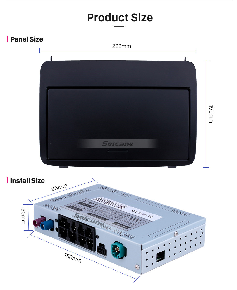 Seicane Android 9.0 Radio Navegación GPS de 8 pulgadas para 2011-2018 AUDI Q3 Unidad principal HD Pantalla táctil Reproductor de video USB Bluetooth Carplay Control del volante WIFI 1080P Soporte de TV digital OBD2 TPMS Seicane Android 9.0 Radio Navegación GPS de 8 pulgadas para 2011-2018 AUDI Q3 Unidad principal HD Pantalla táctil Reproductor de video USB Bluetooth Carplay Control del volante WIFI 1080P Soporte de TV digital OBD2 TPMS