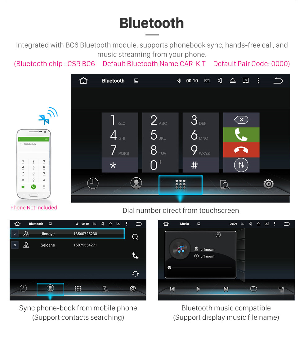Seicane Android 9.0 Radio Navegación GPS de 8 pulgadas para 2011-2018 AUDI Q3 Unidad principal HD Pantalla táctil Reproductor de video USB Bluetooth Carplay Control del volante WIFI 1080P Soporte de TV digital OBD2 TPMS Seicane Android 9.0 Radio Navegación GPS de 8 pulgadas para 2011-2018 AUDI Q3 Unidad principal HD Pantalla táctil Reproductor de video USB Bluetooth Carplay Control del volante WIFI 1080P Soporte de TV digital OBD2 TPMS