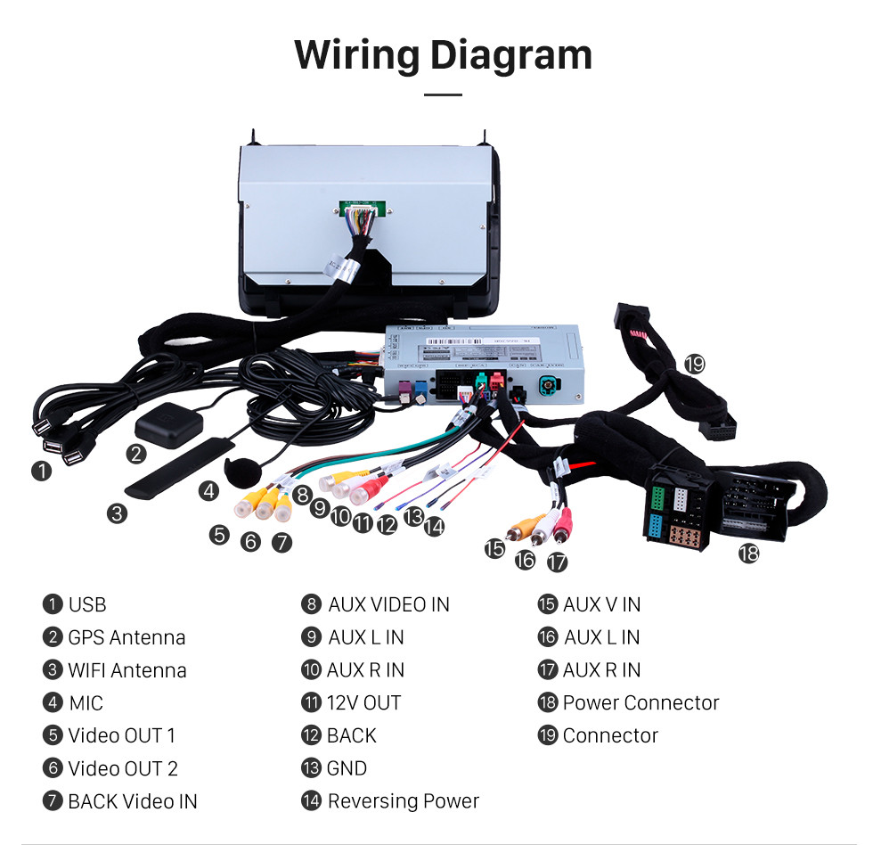 Seicane Android 9.0 Radio Navegación GPS de 8 pulgadas para 2011-2018 AUDI Q3 Unidad principal HD Pantalla táctil Reproductor de video USB Bluetooth Carplay Control del volante WIFI 1080P Soporte de TV digital OBD2 TPMS Seicane Android 9.0 Radio Navegación GPS de 8 pulgadas para 2011-2018 AUDI Q3 Unidad principal HD Pantalla táctil Reproductor de video USB Bluetooth Carplay Control del volante WIFI 1080P Soporte de TV digital OBD2 TPMS