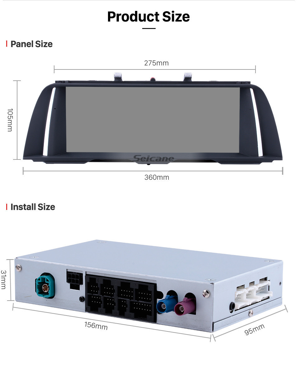 Seicane 10.25 Inch Android 9.0 HD Touchscreen In Dash Radio Head Unit For 2011 2012 BMW 5 Series F10/F11 CIC Car Stereo GPS Navigation System Bluetooth Phone MP3 WIFI Support Backup Camera Steering Wheel Control Seicane 10.25 Inch Android 9.0 HD Touchscreen In Dash Radio Head Unit For 2011 2012 BMW 5 Series F10/F11 CIC Car Stereo GPS Navigation System Bluetooth Phone MP3 WIFI Support Backup Camera Steering Wheel Control