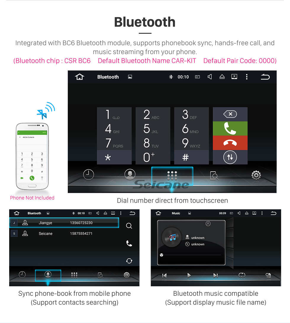 Seicane 10.25 inch 1280*480 Touchscreen Radio Android 9.0 Car Stereo for 2008-2015 Mercedes Benz GLK Class X204 GLK200 GLK250 Bluetooth WIFI GPS Navigation 1080P Video Player SWC support DVR Rearview Camera Seicane 10.25 inch 1280*480 Touchscreen Radio Android 9.0 Car Stereo for 2008-2015 Mercedes Benz GLK Class X204 GLK200 GLK250 Bluetooth WIFI GPS Navigation 1080P Video Player SWC support DVR Rearview Camera
