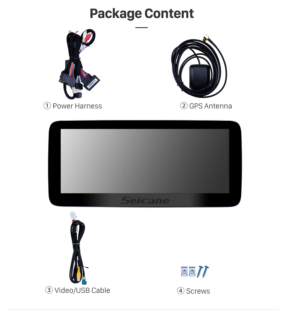 Seicane Android 9.0 10.25 inch for Mercedes-Benz A-W176/G-W460/GLA-X156/CLA-C117/CLS-C218(2015--)(NTG 5.0/5.1) Radio Bluetooth HD Touchscreen GPS Navigation support TPMS Carplay Seicane Android 9.0 10.25 inch for Mercedes-Benz A-W176/G-W460/GLA-X156/CLA-C117/CLS-C218(2015--)(NTG 5.0/5.1) Radio Bluetooth HD Touchscreen GPS Navigation support TPMS Carplay