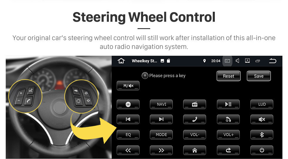 Seicane Android 10.0 Système de navigation GPS pour 2001-2004 Mercedes SL R230 SL350 SL500 SL55 SL600 SL65 avec lecteur DVD Radio à écran tactile Bluetooth WiFi TV HD 1080P Vidéo Caméra de recul Commande au volant USB SD Seicane Android 10.0 Système de navigation GPS pour 2001-2004 Mercedes SL R230 SL350 SL500 SL55 SL600 SL65 avec lecteur DVD Radio à écran tactile Bluetooth WiFi TV HD 1080P Vidéo Caméra de recul Commande au volant USB SD