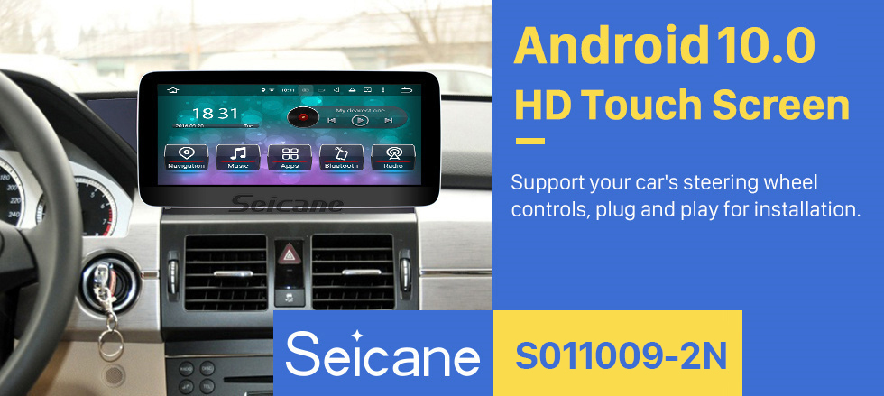 Seicane 10.25 inch Android 10.0 Touchscreen Radio for Mercedes Benz GLK Class X204 GLK200 GLK250 2008-2015 Car Stereo GPS Navigation 1080P Bluetooth WIFI SWC support Rearview Camera Carplay Seicane 10.25 inch Android 10.0 Touchscreen Radio for Mercedes Benz GLK Class X204 GLK200 GLK250 2008-2015 Car Stereo GPS Navigation 1080P Bluetooth WIFI SWC support Rearview Camera Carplay