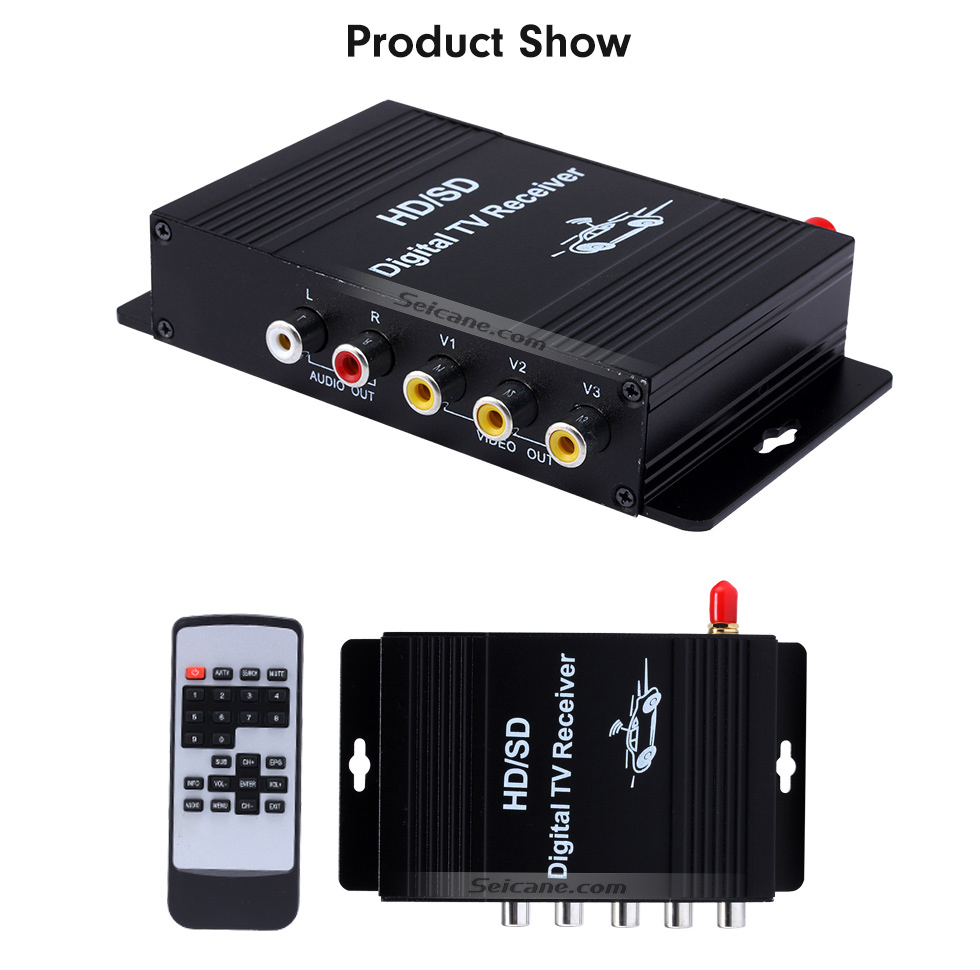 Seicane ISDB receptor de TV digital para América del Sur Japón