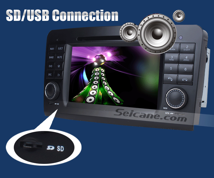 SD/USB Connection Car dvd player for Benz GL CLASS with GPS Radio TV Bluetooth SD/USB Connection Car dvd player for Benz GL CLASS with GPS Radio TV Bluetooth