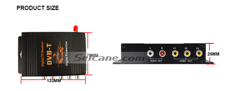 Seicane Digital TV Tuner DVB-T For Seicane car dvd player Seicane Digital TV Tuner DVB-T For Seicane car dvd player