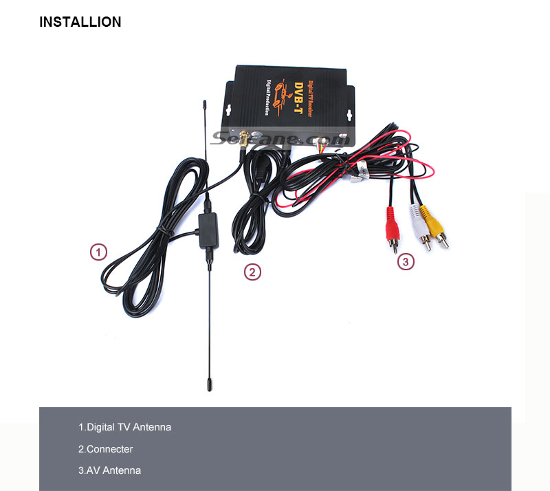 Seicane Digital TV Tuner DVB-T For Seicane car dvd player Seicane Digital TV Tuner DVB-T For Seicane car dvd player