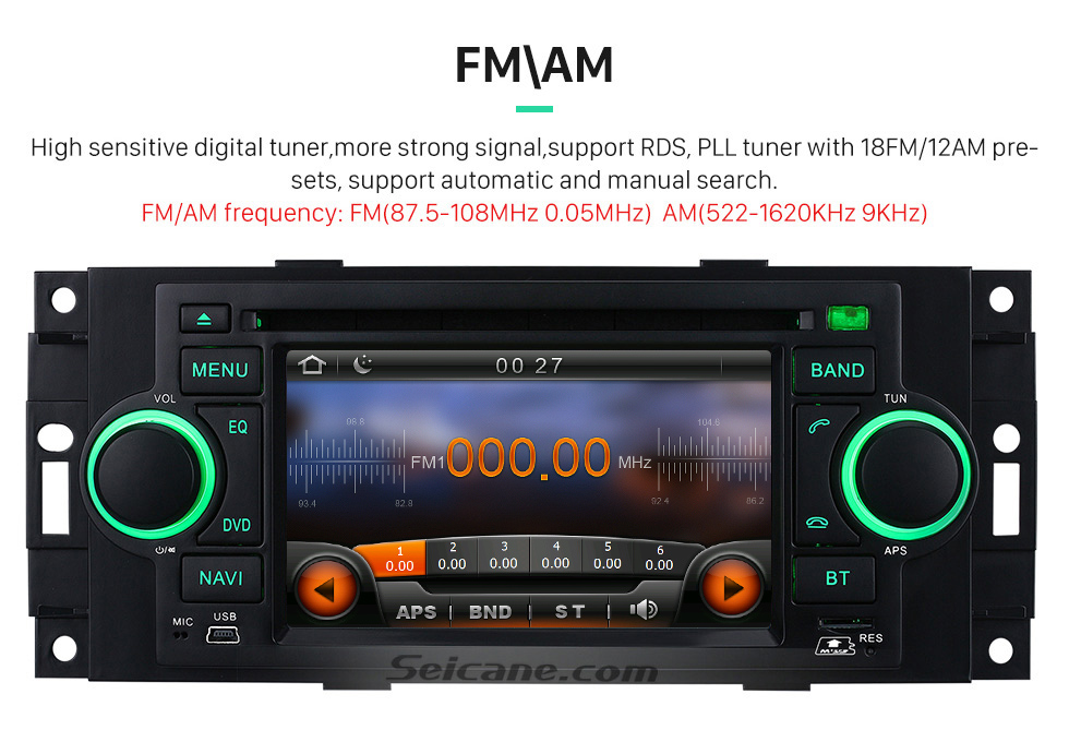 Seicane Em traço Autoradio Navegação GPS Bluetooth para 2006 2007 Mitsubishi Raider com DVD Sintonizador de TV AUX IPOD MP3 Controle de volante Dual Zone SD USB Seicane Em traço Autoradio Navegação GPS Bluetooth para 2006 2007 Mitsubishi Raider com DVD Sintonizador de TV AUX IPOD MP3 Controle de volante Dual Zone SD USB