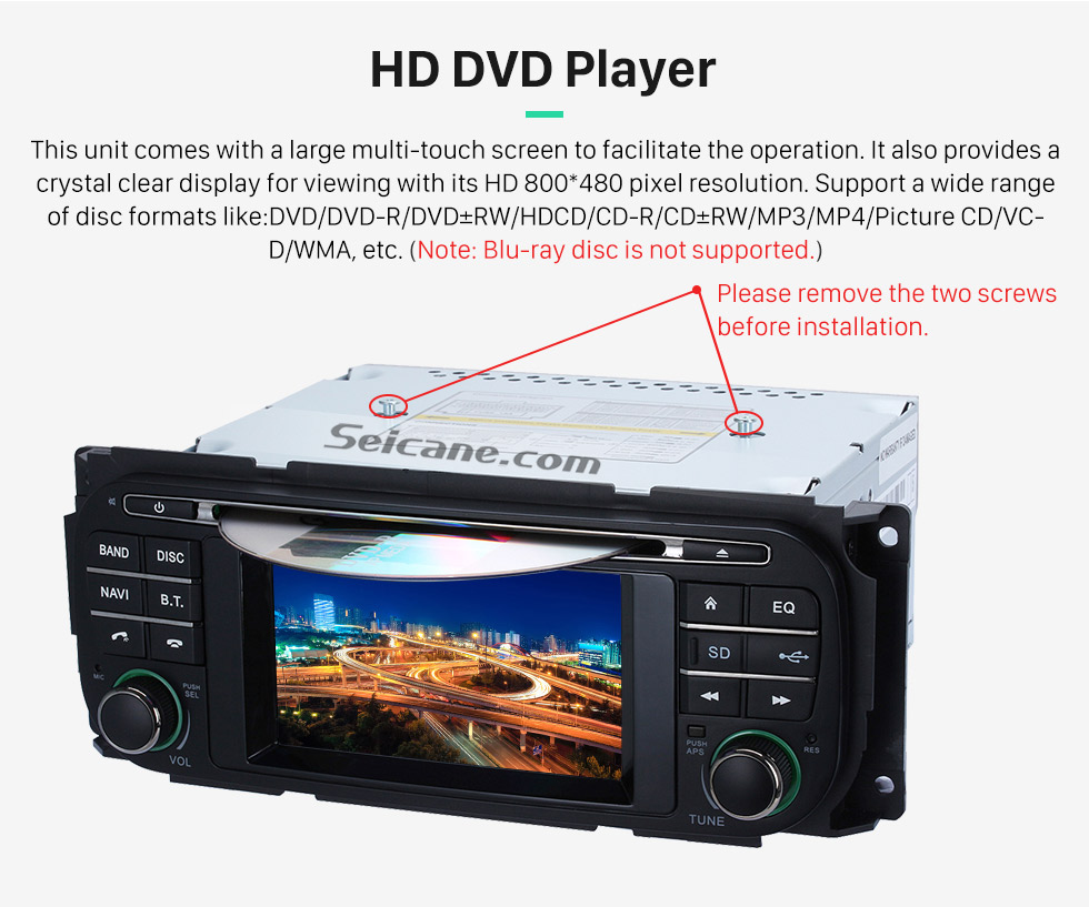 Seicane 1999 2000 2001-2004 Jeep Grand Cherokee unidade principal Auto A / V DVD Rádio GPS Navegação Bluetooth Música Sintonizador de TV Controle de volante Zona dual IPOD AUX Seicane 1999 2000 2001-2004 Jeep Grand Cherokee unidade principal Auto A / V DVD Rádio GPS Navegação Bluetooth Música Sintonizador de TV Controle de volante Zona dual IPOD AUX