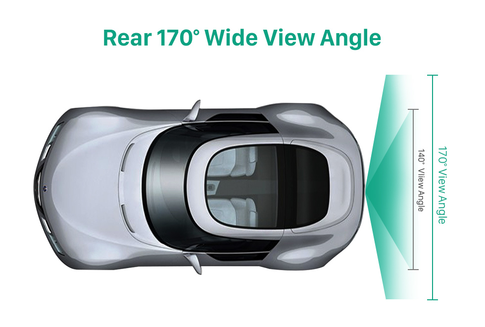 Rear 170 Wide View Angle HD Wired Estacionamento backup Invertendo Camera para 2011-2013 VW Volkswagen Touareg 2012-2013 Sharan Waterproof régua de quatro cores e logo LR Night Vision frete grátis