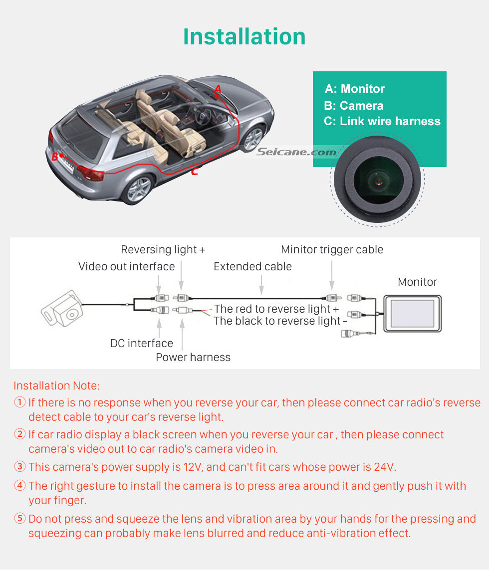 Installation HD Wired Car Parking Backup Reversing Camera for 2008-2013 Audi TT Waterproof Blue Ruler Night Vision free shipping Installation HD Wired Car Parking Backup Reversing Camera for 2008-2013 Audi TT Waterproof Blue Ruler Night Vision free shipping