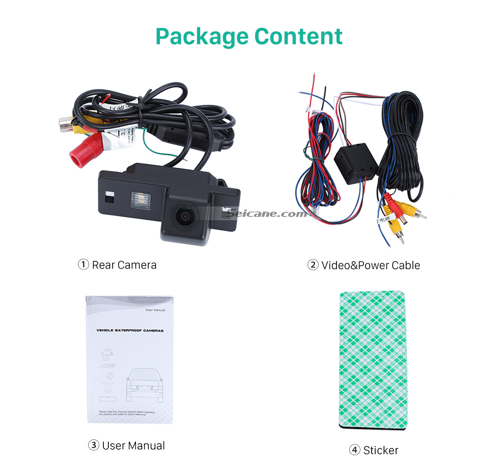 Package Content HD Wired Car Parking Backup Reversing Camera for 2008-2013 Audi TT Waterproof Blue Ruler Night Vision free shipping Package Content HD Wired Car Parking Backup Reversing Camera for 2008-2013 Audi TT Waterproof Blue Ruler Night Vision free shipping