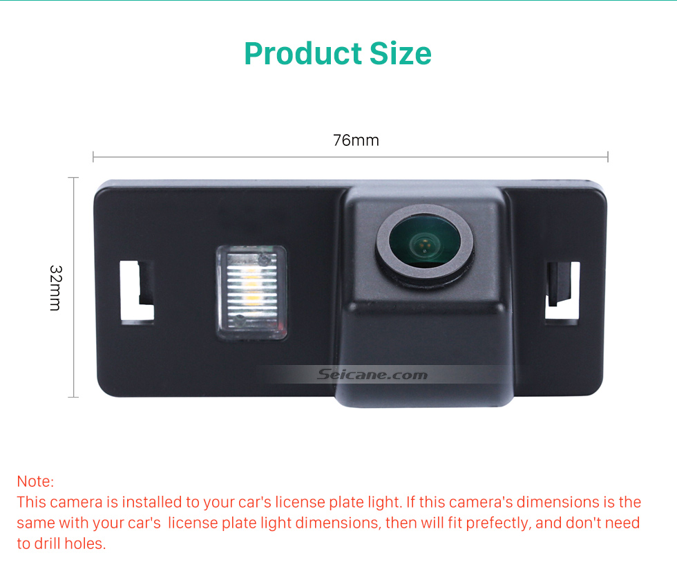 Product Size HD Wired Car Parking Backup Reversing Camera for 2008-2013 Audi TT Waterproof Blue Ruler Night Vision free shipping Product Size HD Wired Car Parking Backup Reversing Camera for 2008-2013 Audi TT Waterproof Blue Ruler Night Vision free shipping