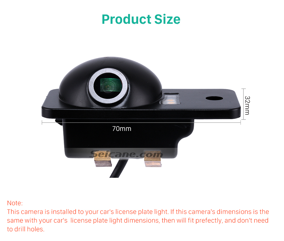 CCD car front view logo web parking camera for Audi A6L waterproof night  vision HD