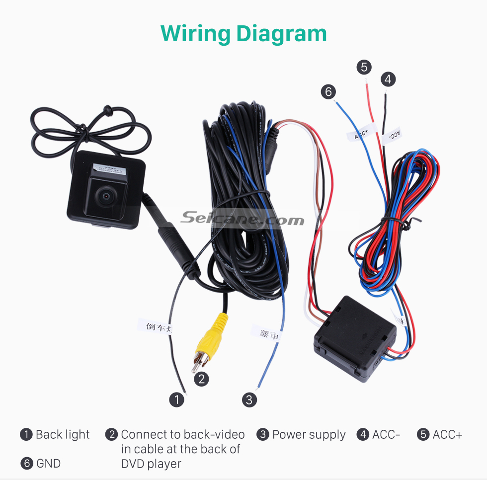 Wiring Diagram HD автомобиля камера заднего вида для 2009-2012 Mercedes-Benz GLK бесплатной доставкой Wiring Diagram HD автомобиля камера заднего вида для 2009-2012 Mercedes-Benz GLK бесплатной доставкой