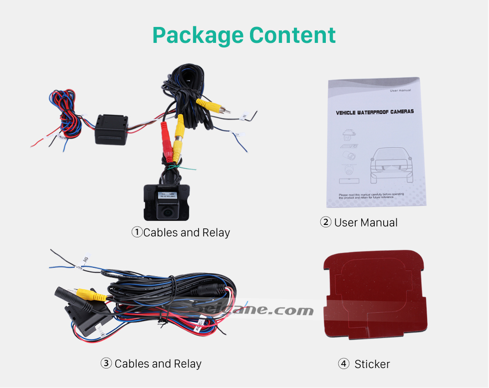 Package Content HD Wired Car Parking Backup Reversing Camera for 2008-2012 Mercedes-Benz ML 2008-2012 GL Waterproof four-color ruler and LR logo Night Vision free shipping Package Content HD Wired Car Parking Backup Reversing Camera for 2008-2012 Mercedes-Benz ML 2008-2012 GL Waterproof four-color ruler and LR logo Night Vision free shipping