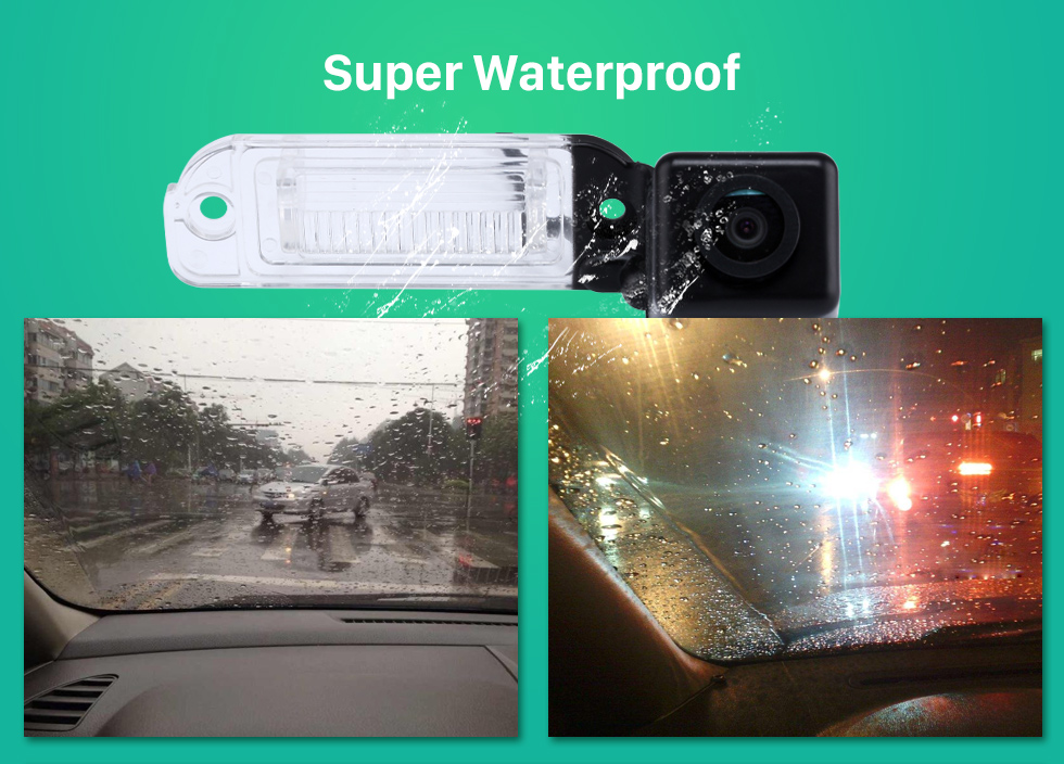 Super Waterproof HD Car Rearview Camera for 2008-2012 Mercedes-Benz GL 2008-2012 ML free shipping