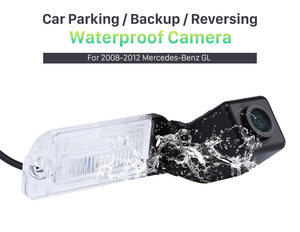 Waterproof Camera HD Auto Rückfahr kamera für 2008-2012 Mercedes-Benz GL 2008-2012 ML Versand kostenfrei