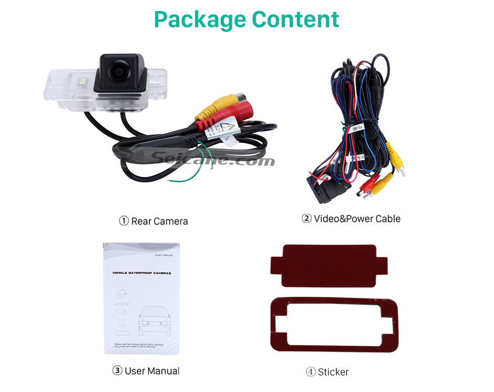 Seicane HD Car Rearview Camera for BMW 3 Series/BMW 5 Series/BMW 7 Series/X1/X3/X5/X6/M5 free shipping Seicane HD Car Rearview Camera for BMW 3 Series/BMW 5 Series/BMW 7 Series/X1/X3/X5/X6/M5 free shipping
