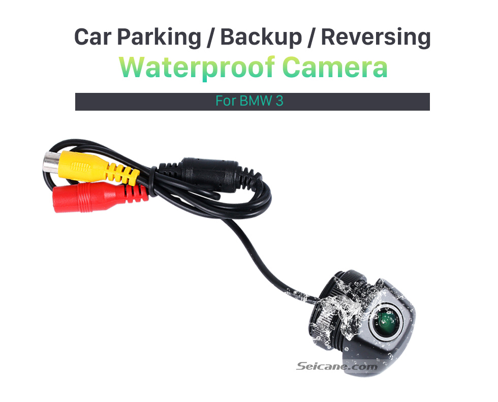 Seicane Hot selling BMW 3 Car Rear View Camera with four-color ruler and LR logo Night Vision free shipping Seicane Hot selling BMW 3 Car Rear View Camera with four-color ruler and LR logo Night Vision free shipping