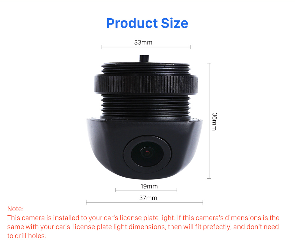 Product Size HD 600 TV Lines Wired Car Parking Backup Reversing Camera for BMW 3 Waterproof Night Vision free shipping Product Size HD 600 TV Lines Wired Car Parking Backup Reversing Camera for BMW 3 Waterproof Night Vision free shipping