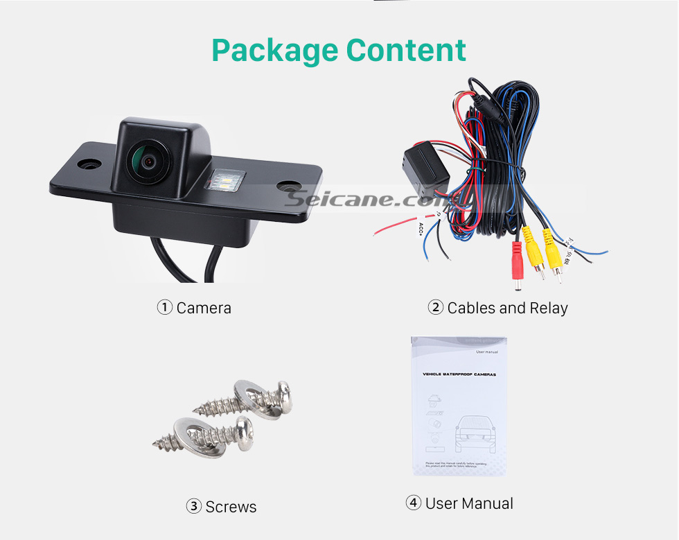 Package Content HD Wired Carro estacionamento Backup Câmera para 2006-2010 Porsche Cayenne à prova d'água azul régua Visão noturna Frete grátis Package Content HD Wired Carro estacionamento Backup Câmera para 2006-2010 Porsche Cayenne à prova d'água azul régua Visão noturna Frete grátis