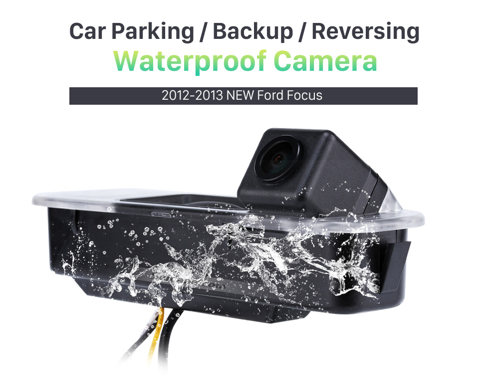 Seicane HD Wired Car Parking Backup Reversing Camera for 2012-2013 NEW Ford Focus two boxes three boxes Waterproof four-color ruler and LR logo Night Vision free shipping Seicane HD Wired Car Parking Backup Reversing Camera for 2012-2013 NEW Ford Focus two boxes three boxes Waterproof four-color ruler and LR logo Night Vision free shipping