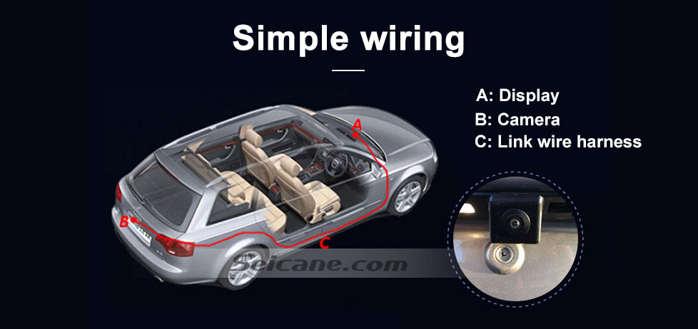 Simple wiring 170° HD Waterproof Blue Ruler Night Vision Car Rear View Camera for 2008-2012 PEUGEOT 206 PEUGEOT 207 32007( three boxes) 307SM 308SW free shipping Simple wiring 170° HD Waterproof Blue Ruler Night Vision Car Rear View Camera for 2008-2012 PEUGEOT 206 PEUGEOT 207 32007( three boxes) 307SM 308SW free shipping