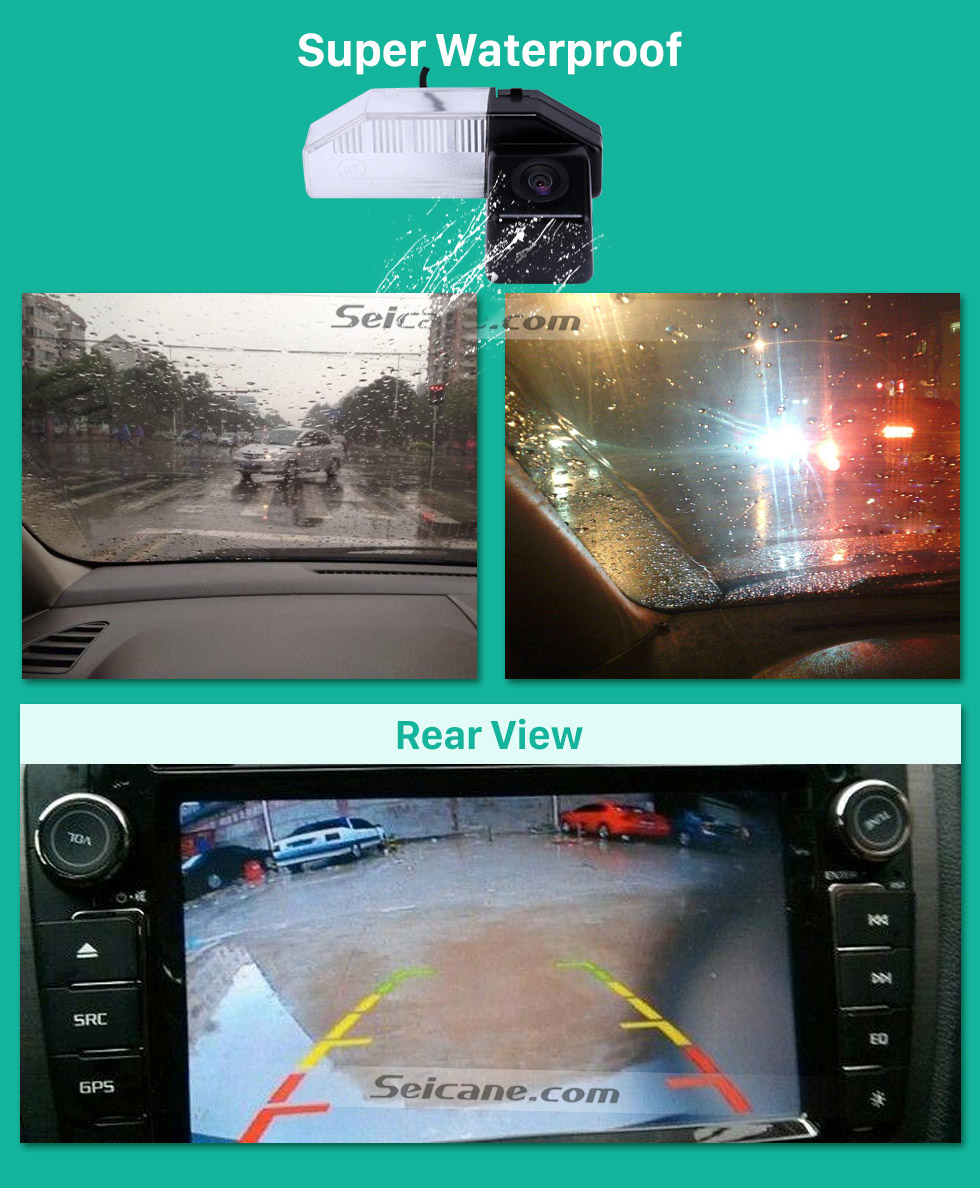 Seicane 170° HD a prueba de agua azul regla Vision nocturna coche visión trasera cámara para 2008-2015 Mazda 6 Ruiyi Ultra envío gratis Seicane 170° HD a prueba de agua azul regla Vision nocturna coche visión trasera cámara para 2008-2015 Mazda 6 Ruiyi Ultra envío gratis