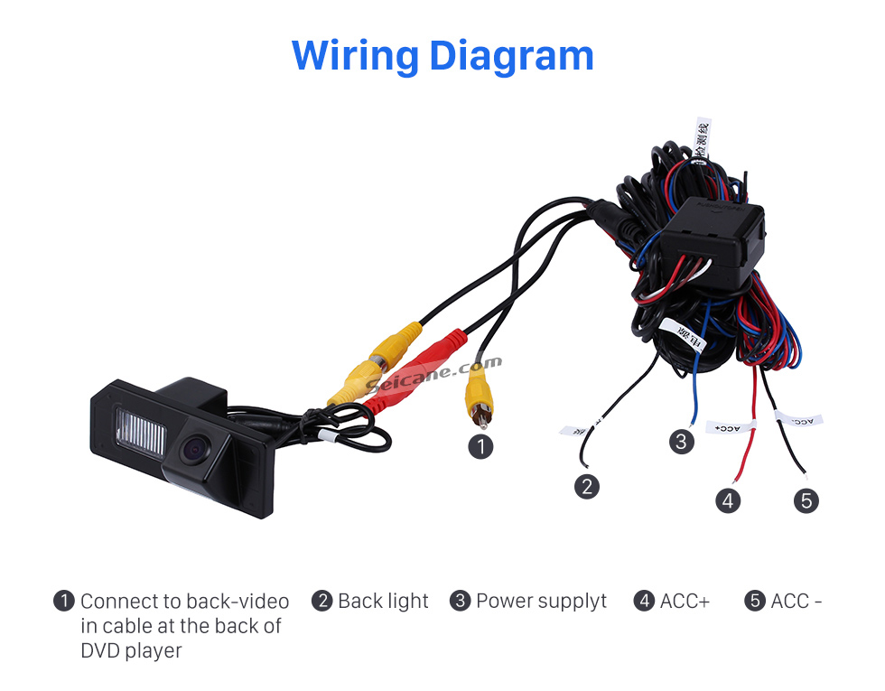 Seicane HD SONY CCD 600 TV Lines Wired Car Parking Backup Reversing Camera for Mitsubishi ASX Waterproof Night Vision free shipping Seicane HD SONY CCD 600 TV Lines Wired Car Parking Backup Reversing Camera for Mitsubishi ASX Waterproof Night Vision free shipping