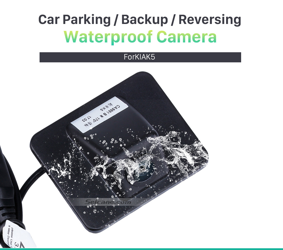 Seicane HD Wired Car Parking Backup Reversing Camera for KIA K5 Waterproof four-color ruler and LR logo Night Vision free shipping Seicane HD Wired Car Parking Backup Reversing Camera for KIA K5 Waterproof four-color ruler and LR logo Night Vision free shipping