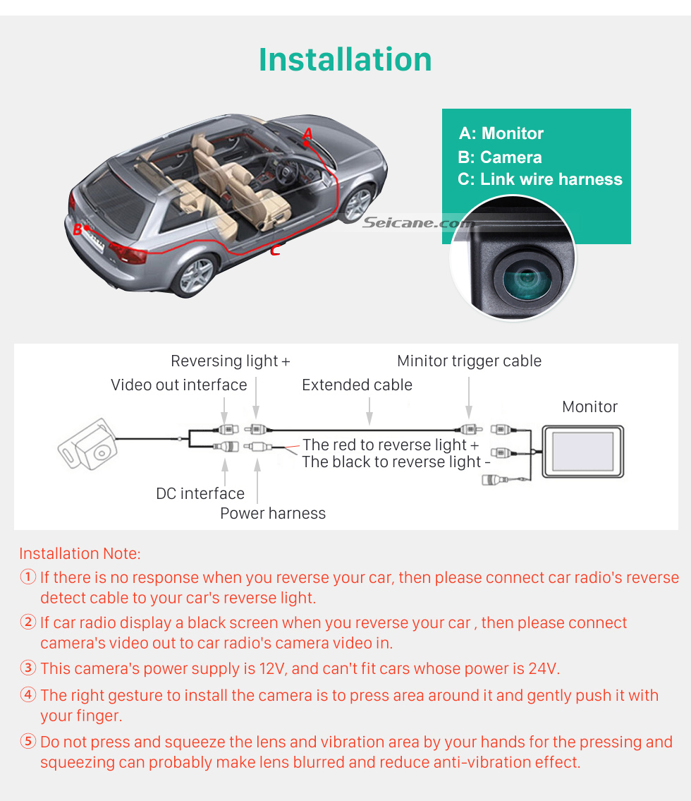 Installation HD Wired Car Parking Backup Reversing Camera for KIA K5 Waterproof four-color ruler and LR logo Night Vision free shipping Installation HD Wired Car Parking Backup Reversing Camera for KIA K5 Waterproof four-color ruler and LR logo Night Vision free shipping