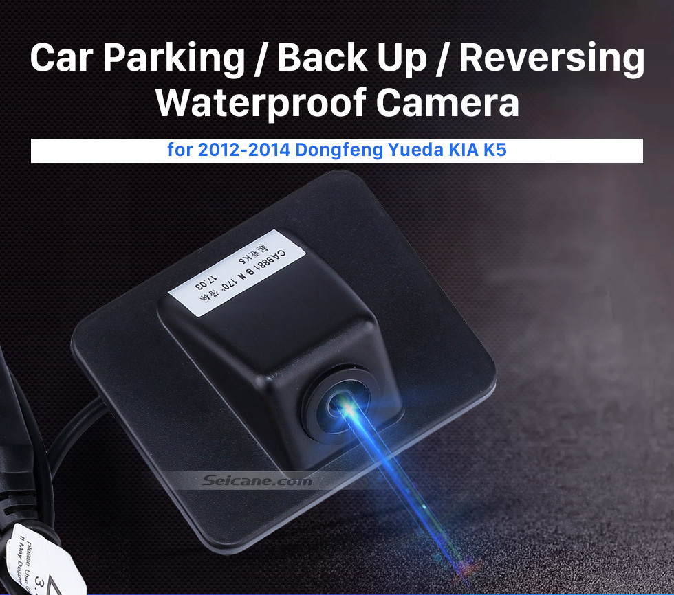 Seicane HD SONY CCD 600 TV Lines Wired Car Parking Backup Reversing Camera for KIA K5 version Waterproof Night Vision free shipping Seicane HD SONY CCD 600 TV Lines Wired Car Parking Backup Reversing Camera for KIA K5 version Waterproof Night Vision free shipping