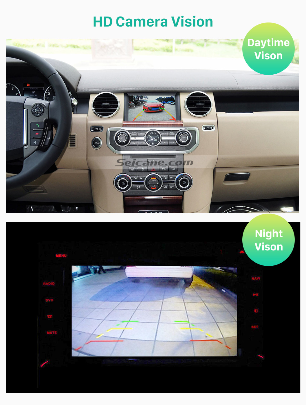 Seicane Hot selling 2012 2013 Land Rover Discovery 4 Car Rearview Camera with four-color ruler and LR logo Night Vision free shipping Seicane Hot selling 2012 2013 Land Rover Discovery 4 Car Rearview Camera with four-color ruler and LR logo Night Vision free shipping