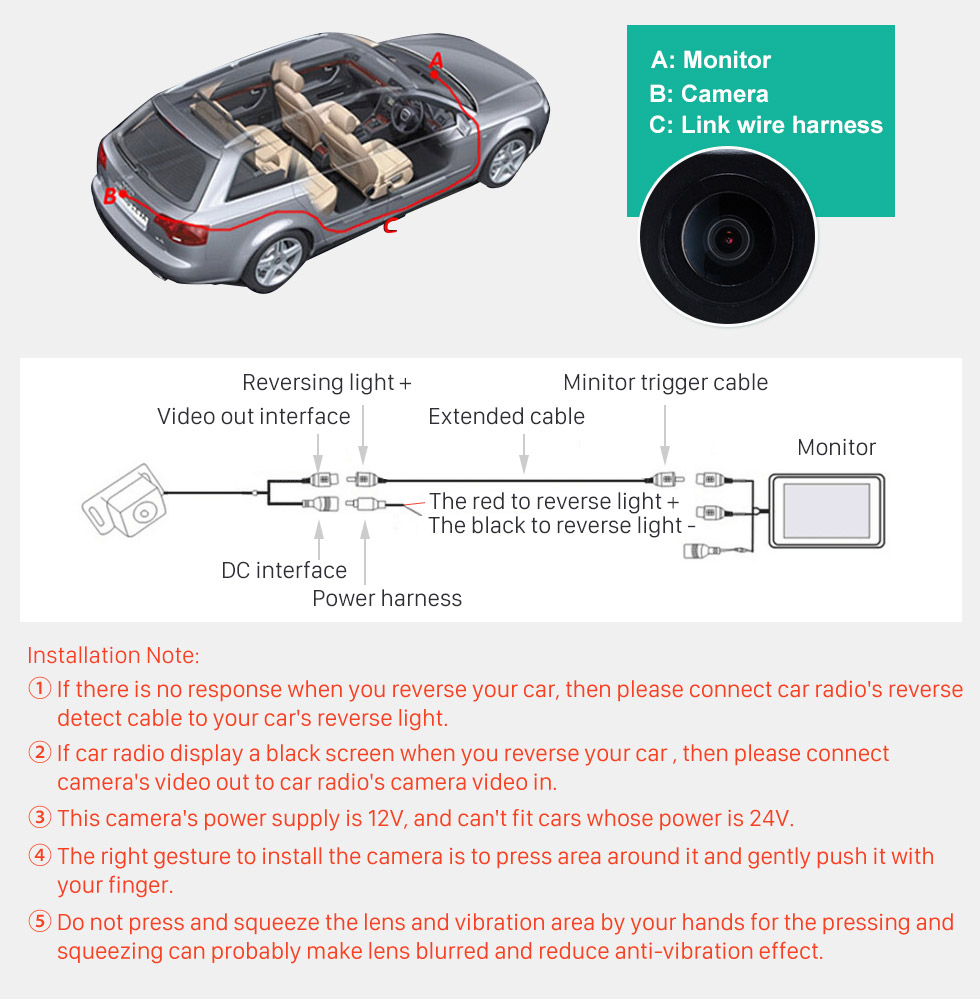 Seicane HD Wired Car Parking Backup Reversing Camera for Volvo S80L S40L S80 S40 XC90 XC60 Waterproof Blue Ruler Night Vision free shipping Seicane HD Wired Car Parking Backup Reversing Camera for Volvo S80L S40L S80 S40 XC90 XC60 Waterproof Blue Ruler Night Vision free shipping