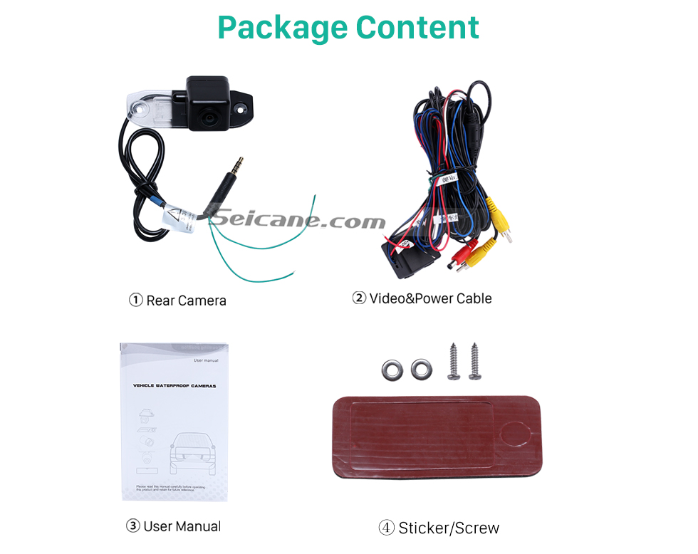 Seicane HD Wired Car Parking Backup Reversing Camera for Volvo S80L S40L S80 S40 XC90 XC60 Waterproof Blue Ruler Night Vision free shipping Seicane HD Wired Car Parking Backup Reversing Camera for Volvo S80L S40L S80 S40 XC90 XC60 Waterproof Blue Ruler Night Vision free shipping