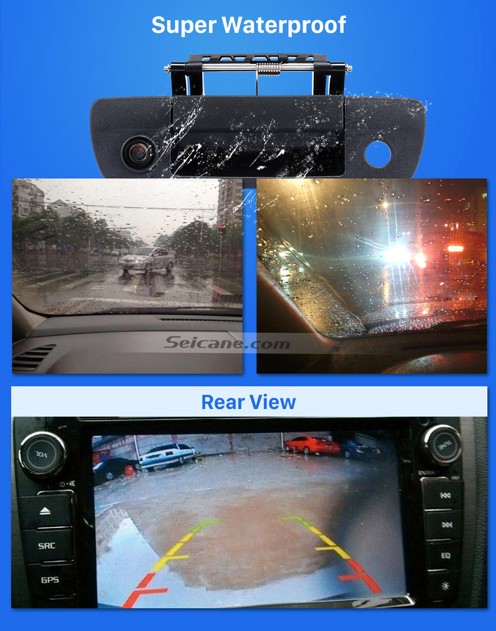 Super Waterproof Master Tailgaters 2009-2015 Dodge Ram With Black Tailgate Wired Waterproof Car Parking Night Vision Backup Reversing Camera Super Waterproof Master Tailgaters 2009-2015 Dodge Ram With Black Tailgate Wired Waterproof Car Parking Night Vision Backup Reversing Camera