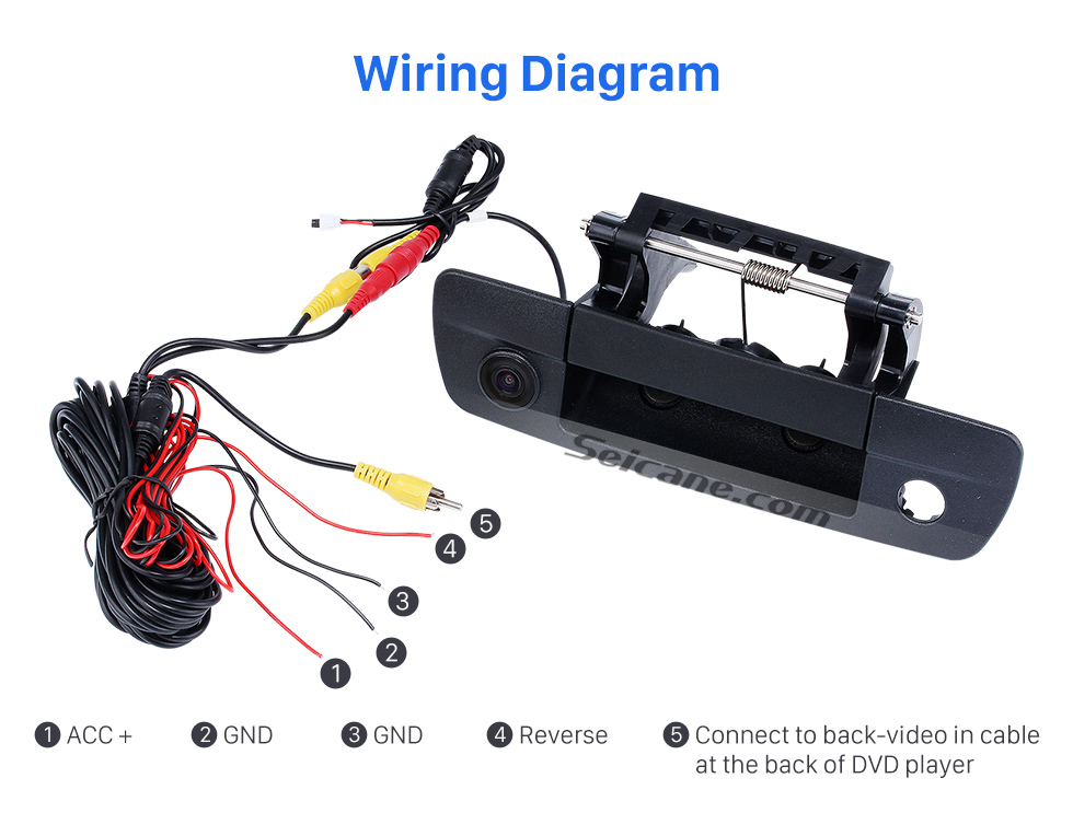 Wiring Diagram Master Tailgaters 2009-2015 Dodge Ram With Black Tailgate Wired Waterproof Car Parking Night Vision Backup Reversing Camera Wiring Diagram Master Tailgaters 2009-2015 Dodge Ram With Black Tailgate Wired Waterproof Car Parking Night Vision Backup Reversing Camera