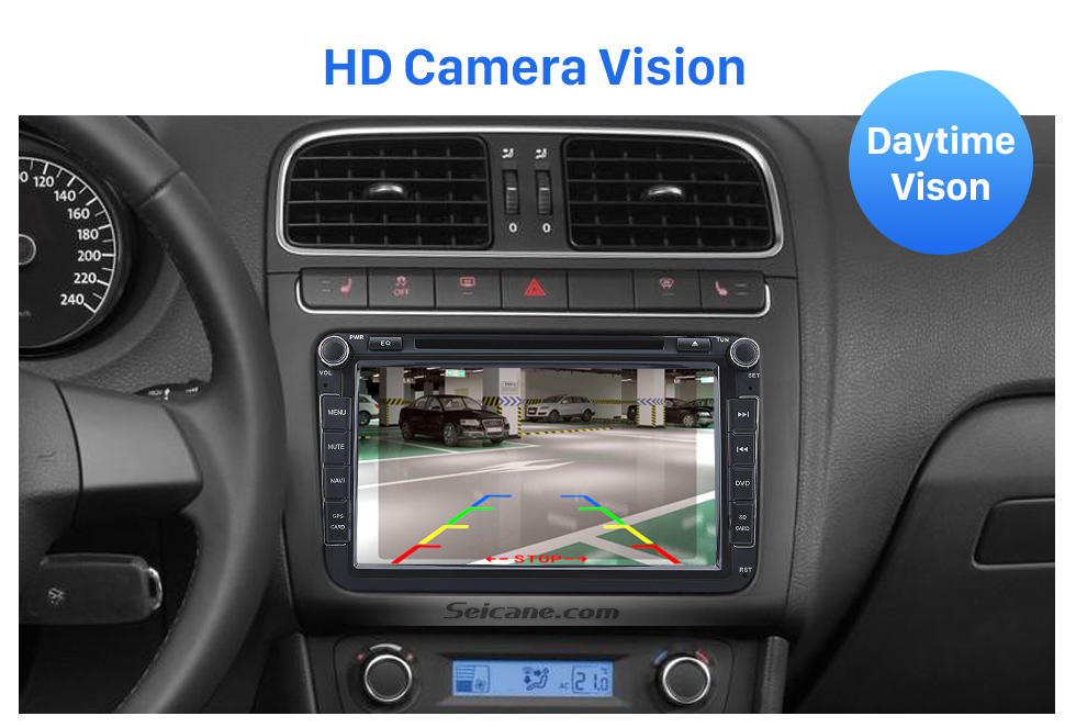 Seicane Sony CCD Universal HD carro Rearview câmera estacionamento monitor para Dash Rádio Estéreo à prova d'água