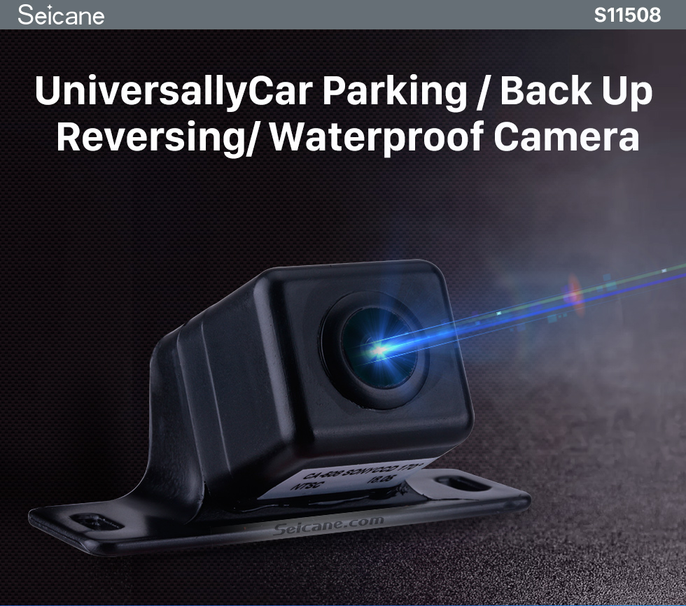 Seicane Sony CCD Universal HD coche Rearview cámara de monitor de aparcamiento para Dash Radio estéreo impermeable