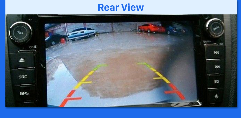 Seicane Sony CCD Universal HD coche Rearview cámara de monitor de aparcamiento para Dash Radio estéreo impermeable