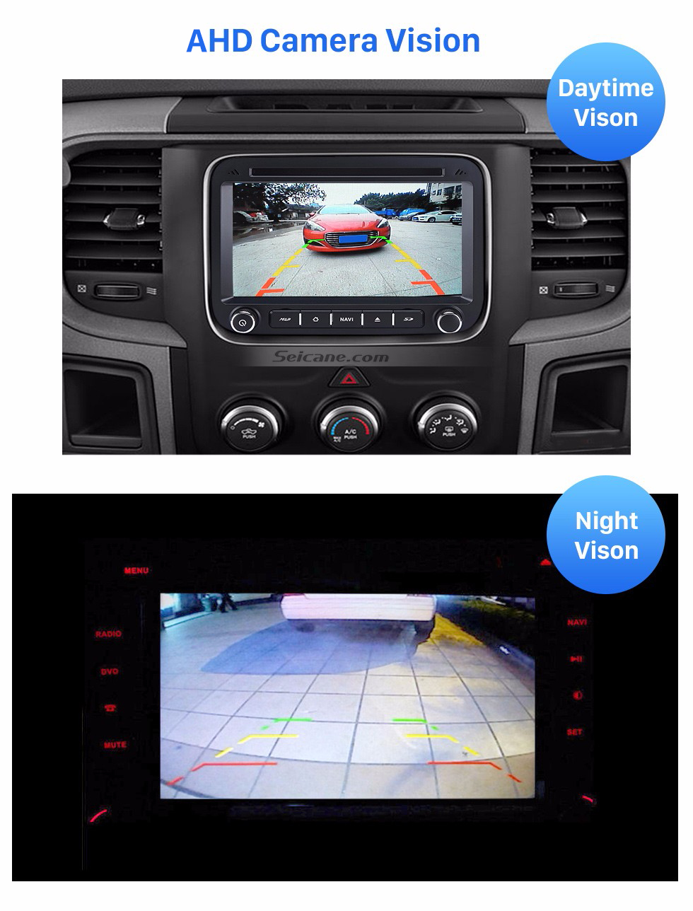 Seicane 192 Degree Horizontal View Field HD Car Backup Reversing Camera with Waterproof and Night Vision Parking Assistance system Seicane 192 Degree Horizontal View Field HD Car Backup Reversing Camera with Waterproof and Night Vision Parking Assistance system