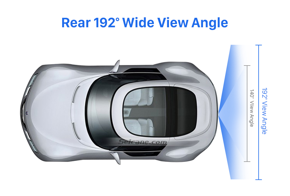 Seicane 192 Degree Horizontal View Field HD Car Backup Reversing Camera with Waterproof and Night Vision Parking Assistance system Seicane 192 Degree Horizontal View Field HD Car Backup Reversing Camera with Waterproof and Night Vision Parking Assistance system