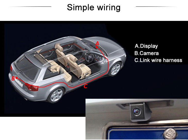 Digital TV HD Wired Car Parking Backup Reversing Camera for 2007-2011 Old Honda CIVIC Waterproof four-color ruler and LR logo Night Vision free shipping Digital TV HD Wired Car Parking Backup Reversing Camera for 2007-2011 Old Honda CIVIC Waterproof four-color ruler and LR logo Night Vision free shipping