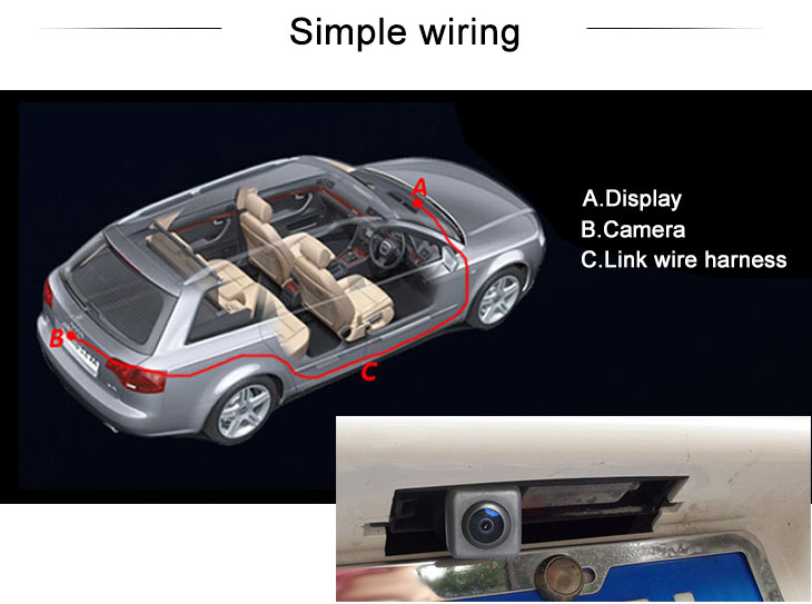 Digital TV HD Wired Car Parking Backup Reversing Camera for 2011-2013 NEW Mercedes-Benz C Waterproof four-color ruler and LR logo Night Vision free shipping Digital TV HD Wired Car Parking Backup Reversing Camera for 2011-2013 NEW Mercedes-Benz C Waterproof four-color ruler and LR logo Night Vision free shipping