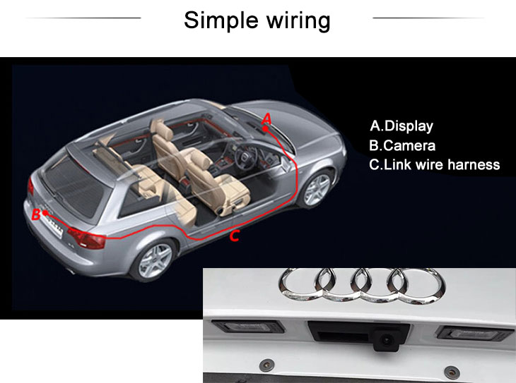 Digital TV Buy cheap HD Car Rearview Camera for 2008-2011 Audi A6L free shipping Digital TV Buy cheap HD Car Rearview Camera for 2008-2011 Audi A6L free shipping