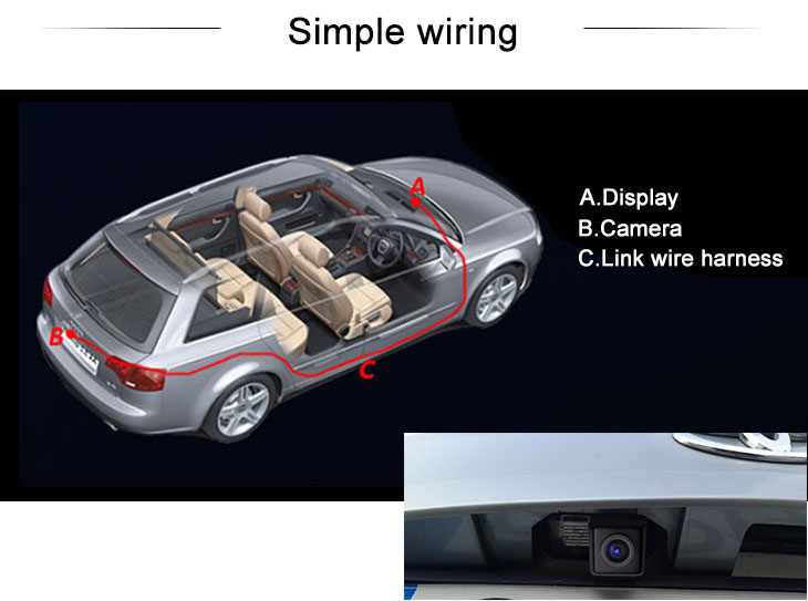 Digital TV HD Car Rearview Camera for 2010-2013 Toyota Verso free shipping Digital TV HD Car Rearview Camera for 2010-2013 Toyota Verso free shipping